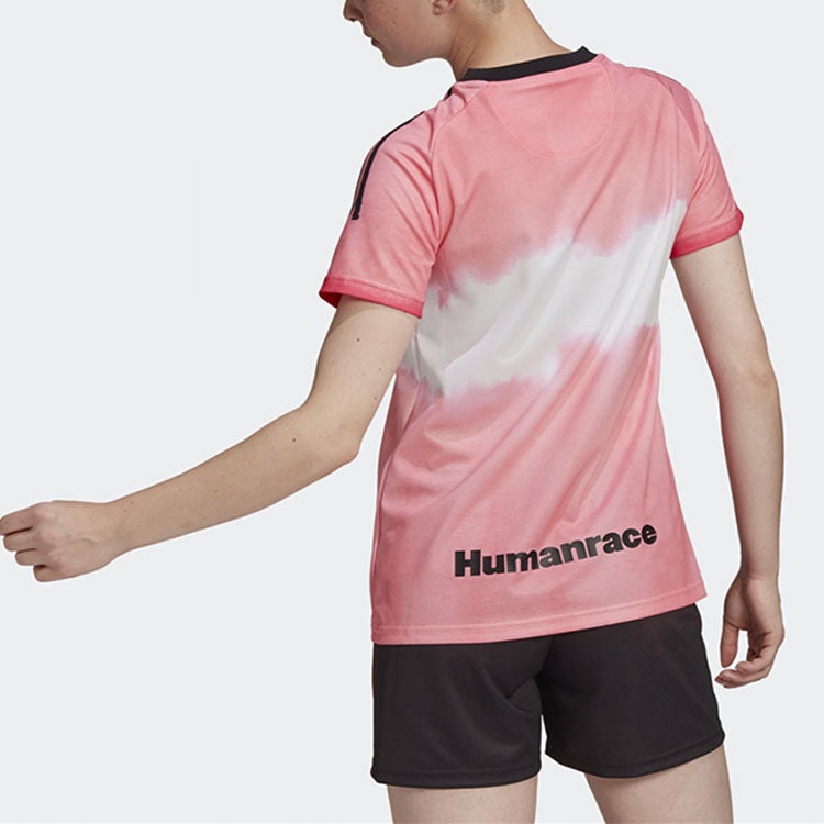 adidas x Human Race Crossover AU Player Edition 20-21 Season Juventus Jersey Pink GJ9096 - 4