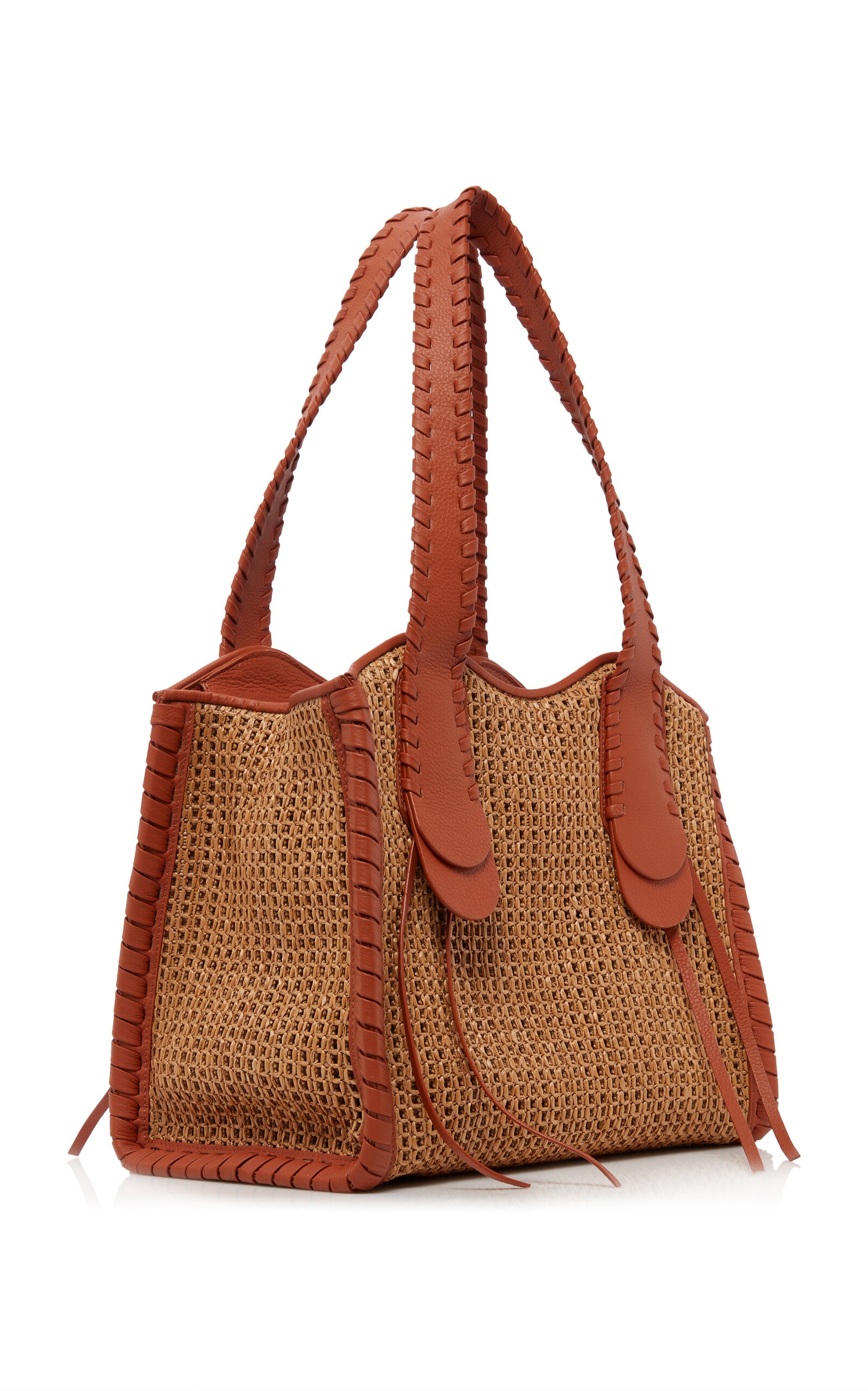 Mony Raffia Tote Bag brown - 2