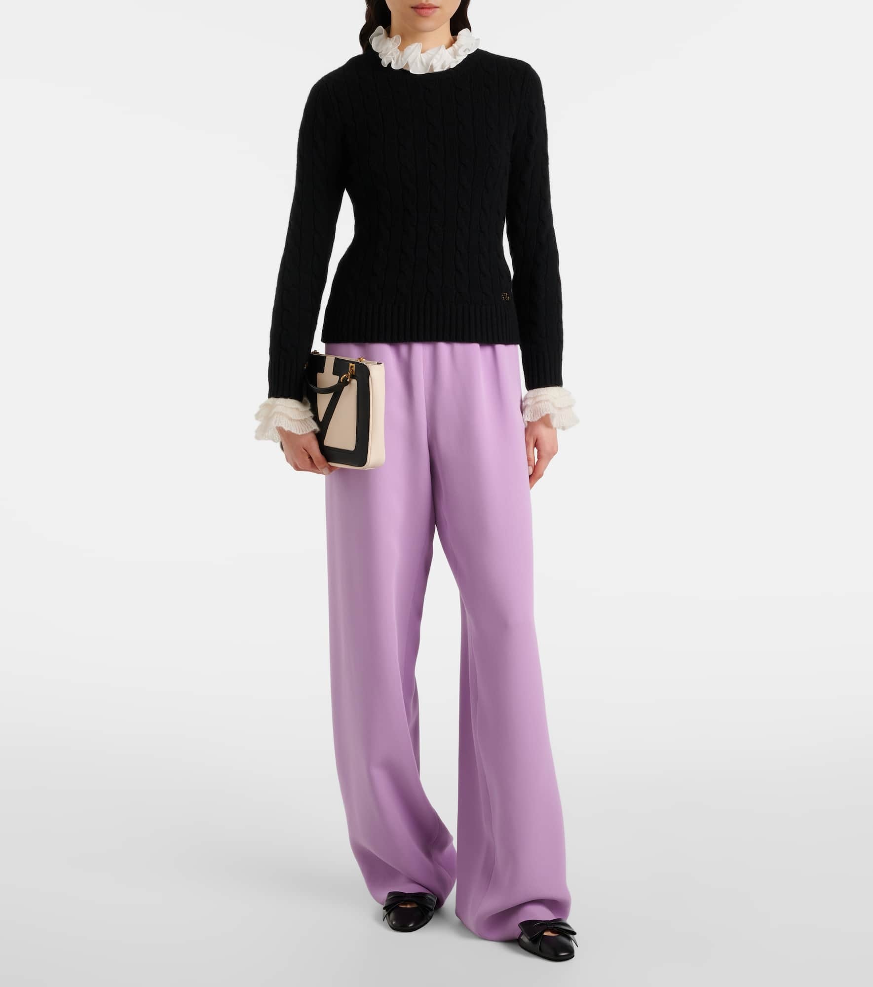 Cady Couture wide-leg pants - 2