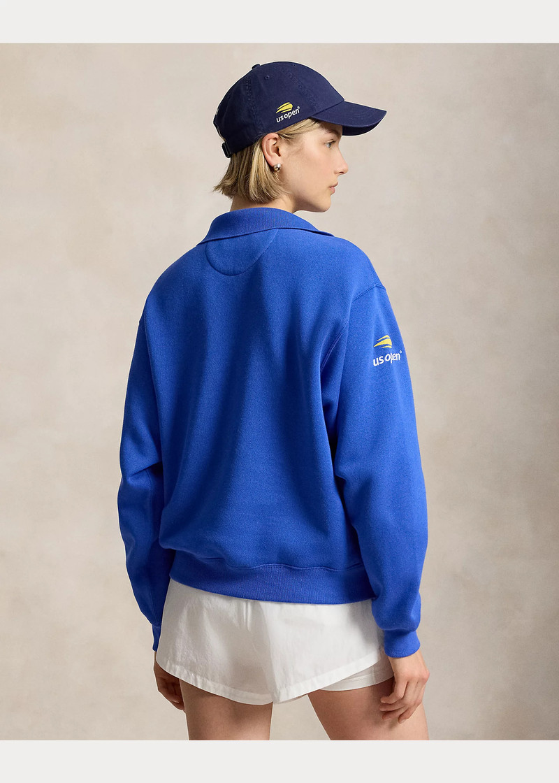 US Open Fleece Long-Sleeve Polo Shirt 6