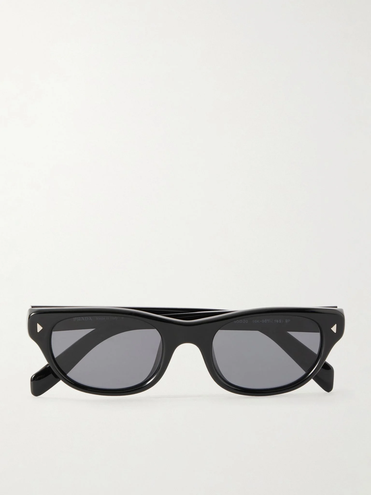 D-Frame acetate sunglasses Black - 1