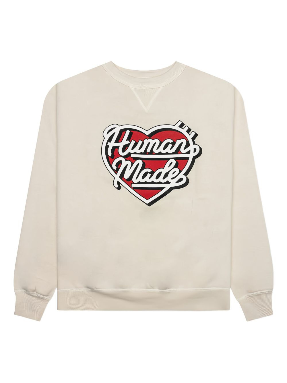 heart-logo sweatshirt - 1