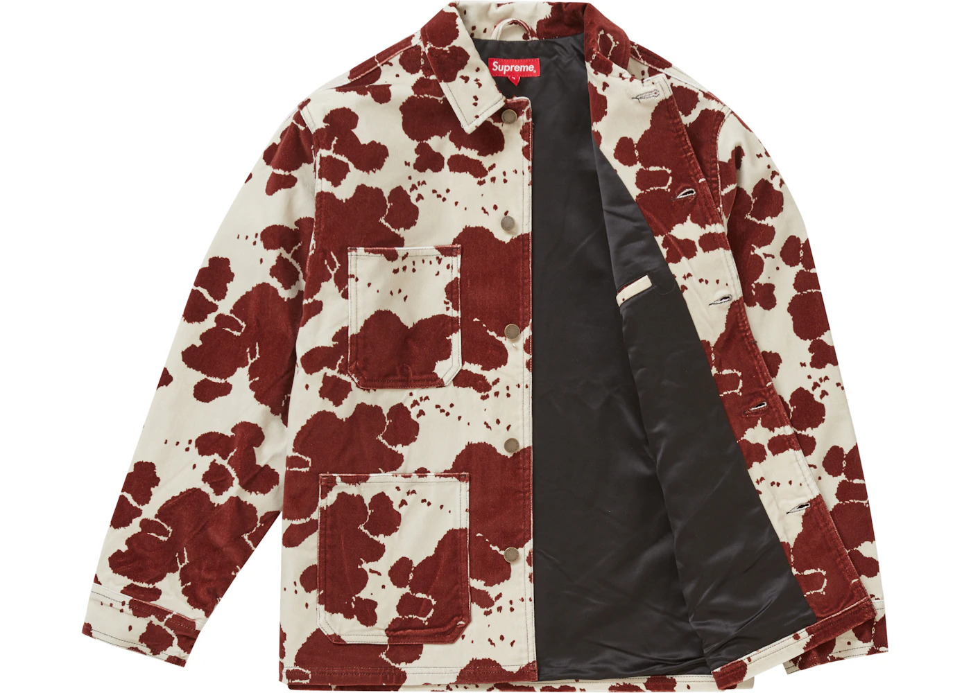 Supreme Velvet Chore Coat Cow - 3