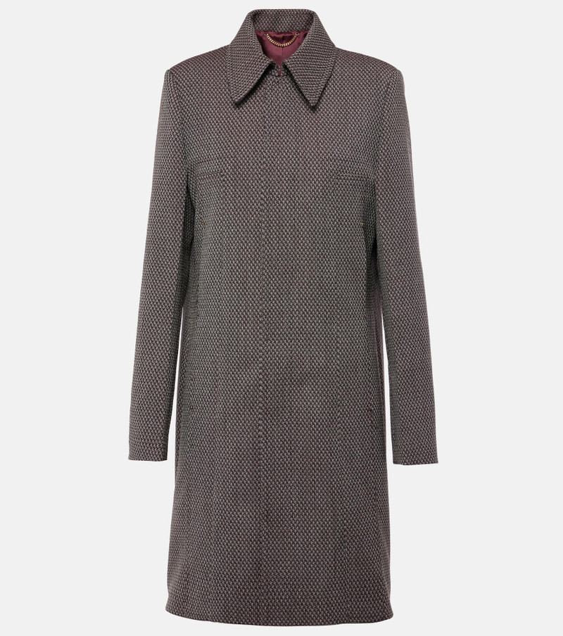 Tailored virgin wool coat - 1
