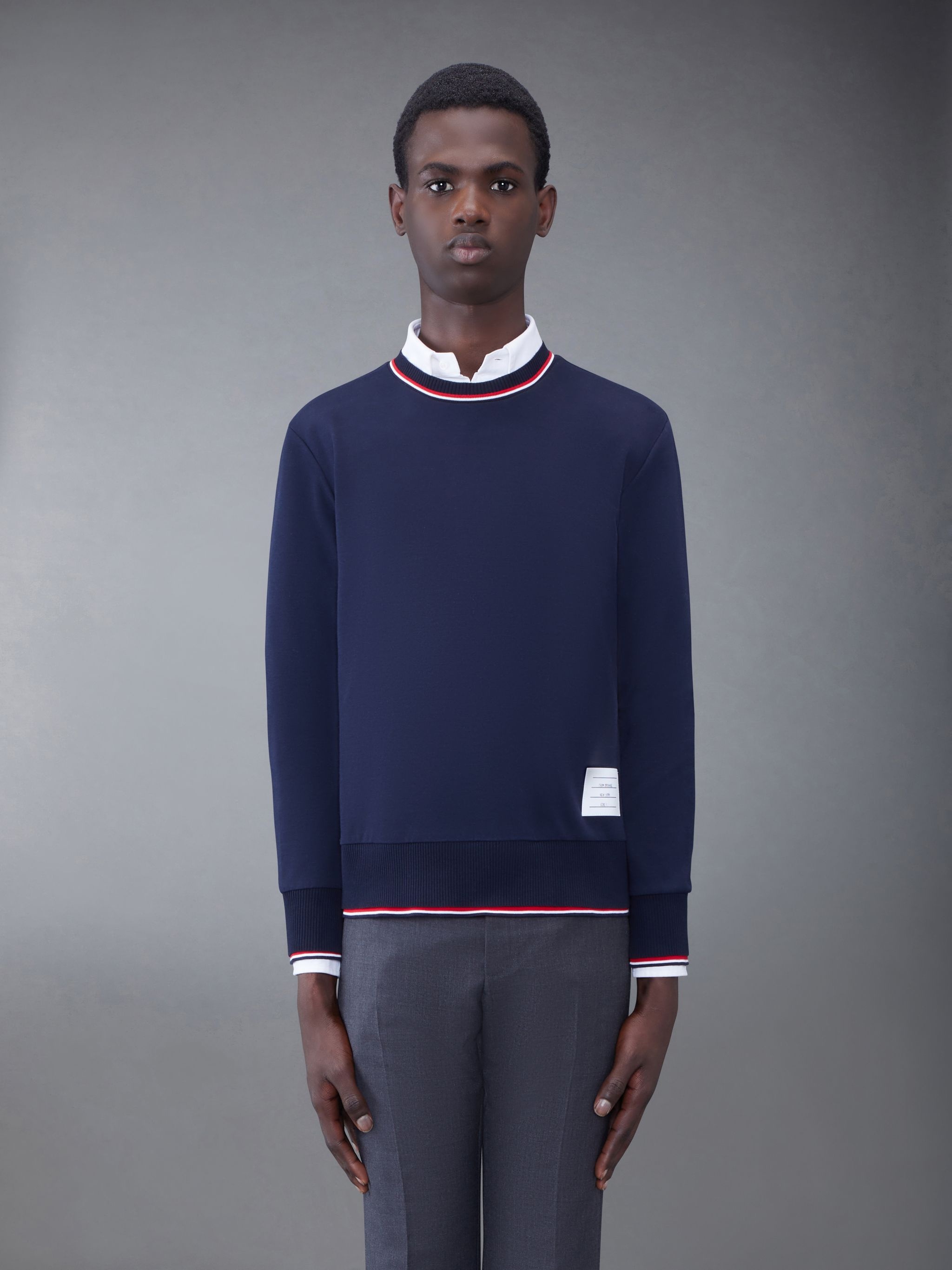 Cotton Milano Stripe Pullover - 1
