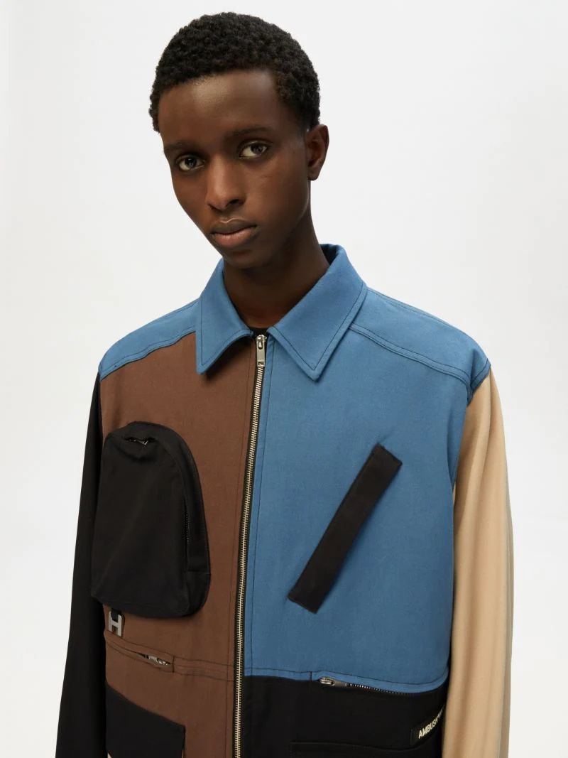 PANELLED WORKER JACKET - 6