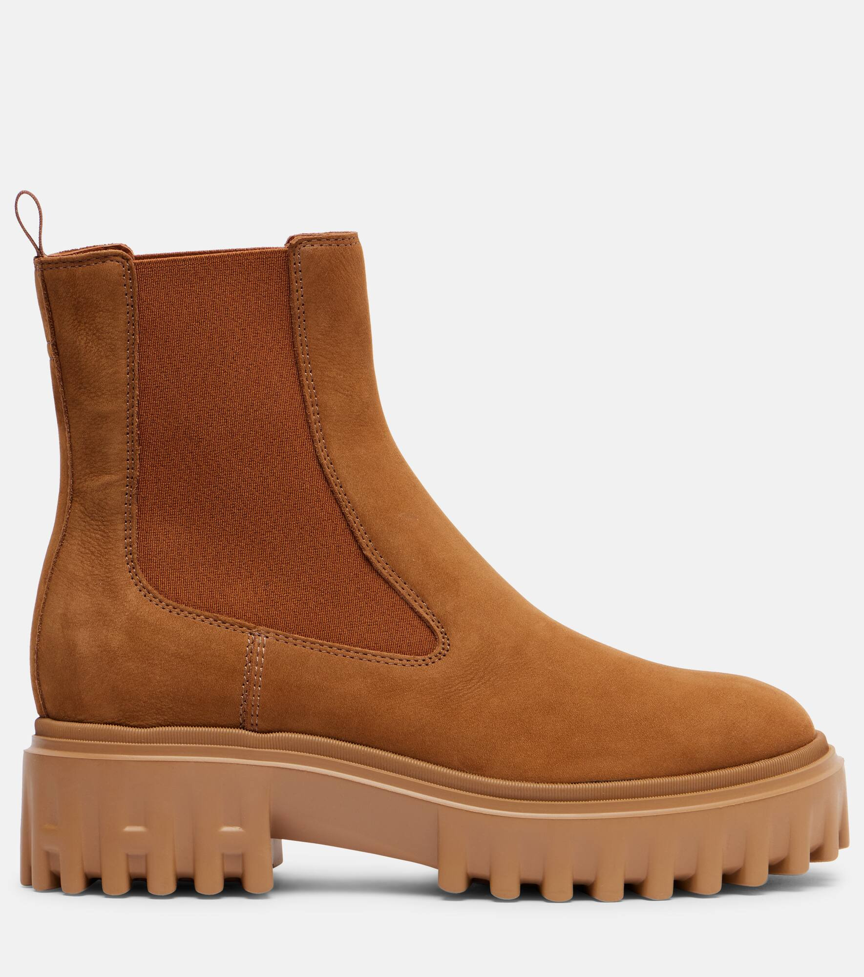 Hogan H700 suede Chelsea boots - 4