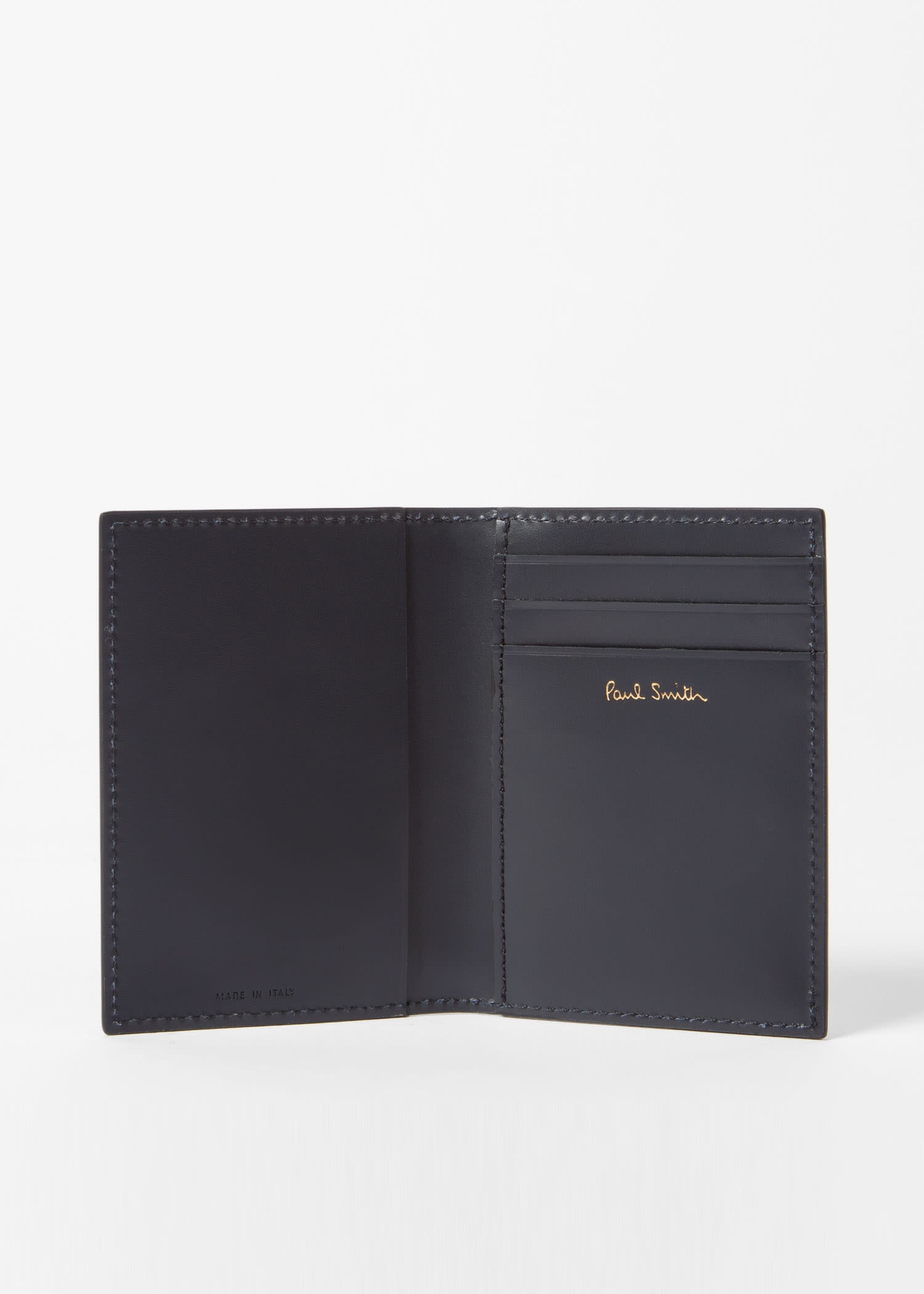 Leather Monogrammed Credit Card Wallet - 4