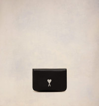 AMI Paris PARIS PARIS STRAP CARD HOLDER | REVERSIBLE