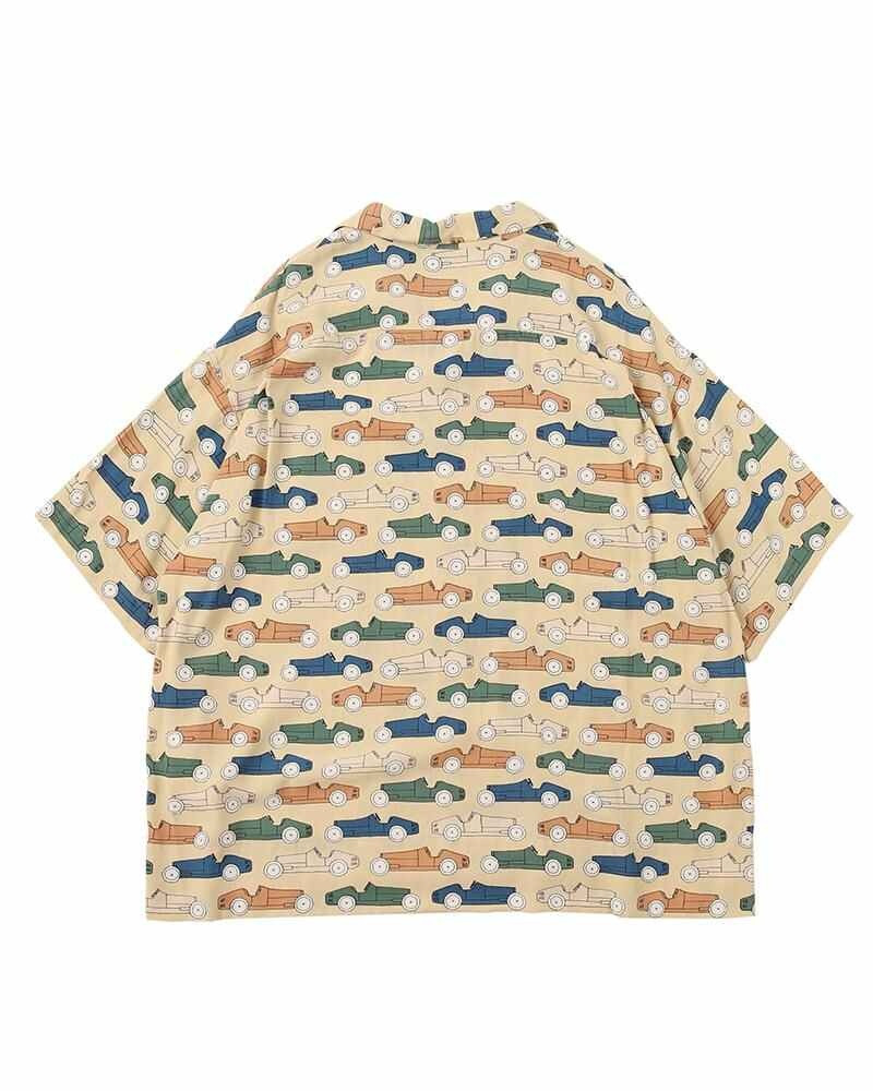visvim CABAN SHIRT S/S OPEN WHEELER IVORY outlook