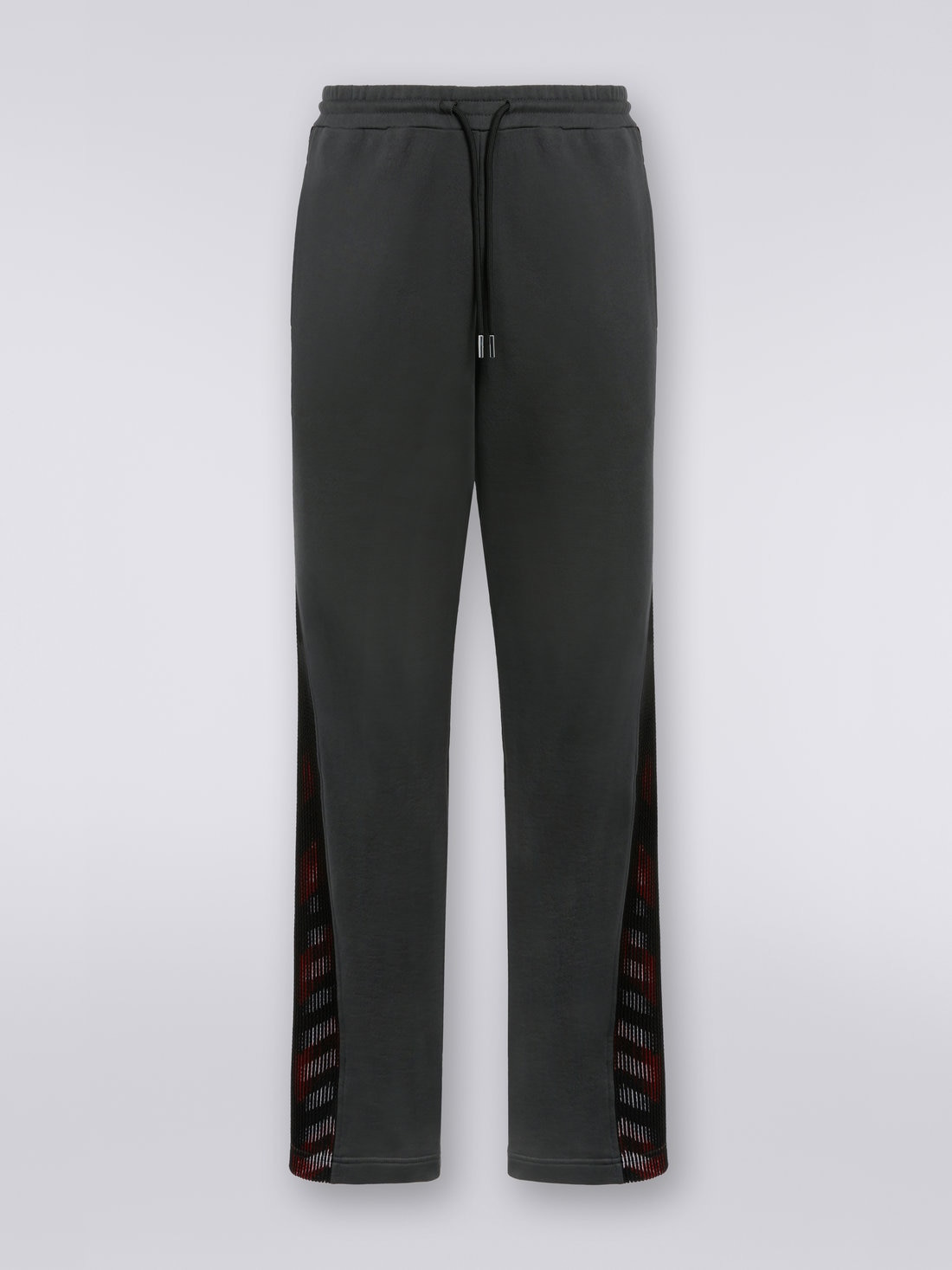 Cotton sports trousers with knitted insert in collaboration with Mike Maignan - 1