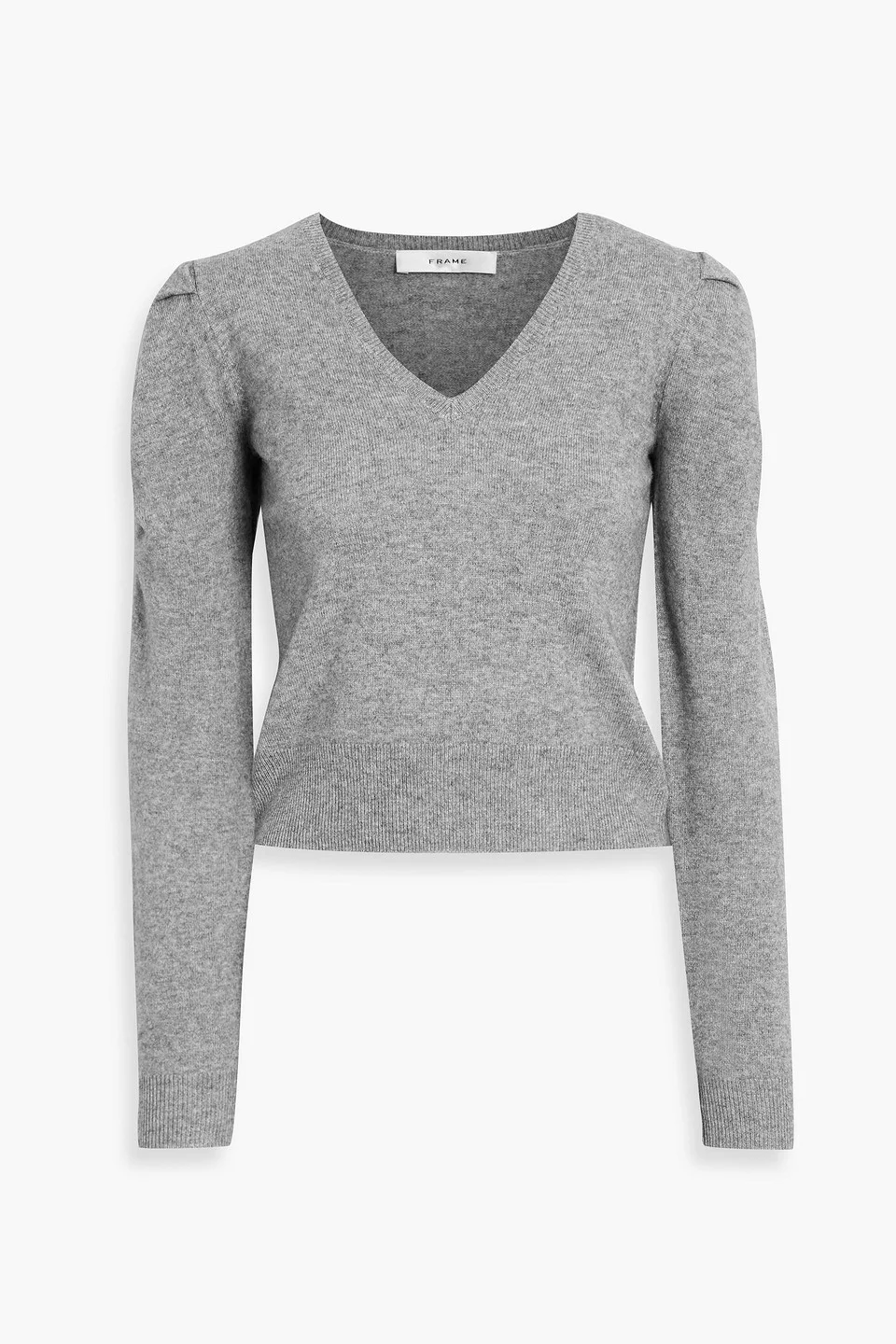 Frankie ruched wool-blend sweater - 1