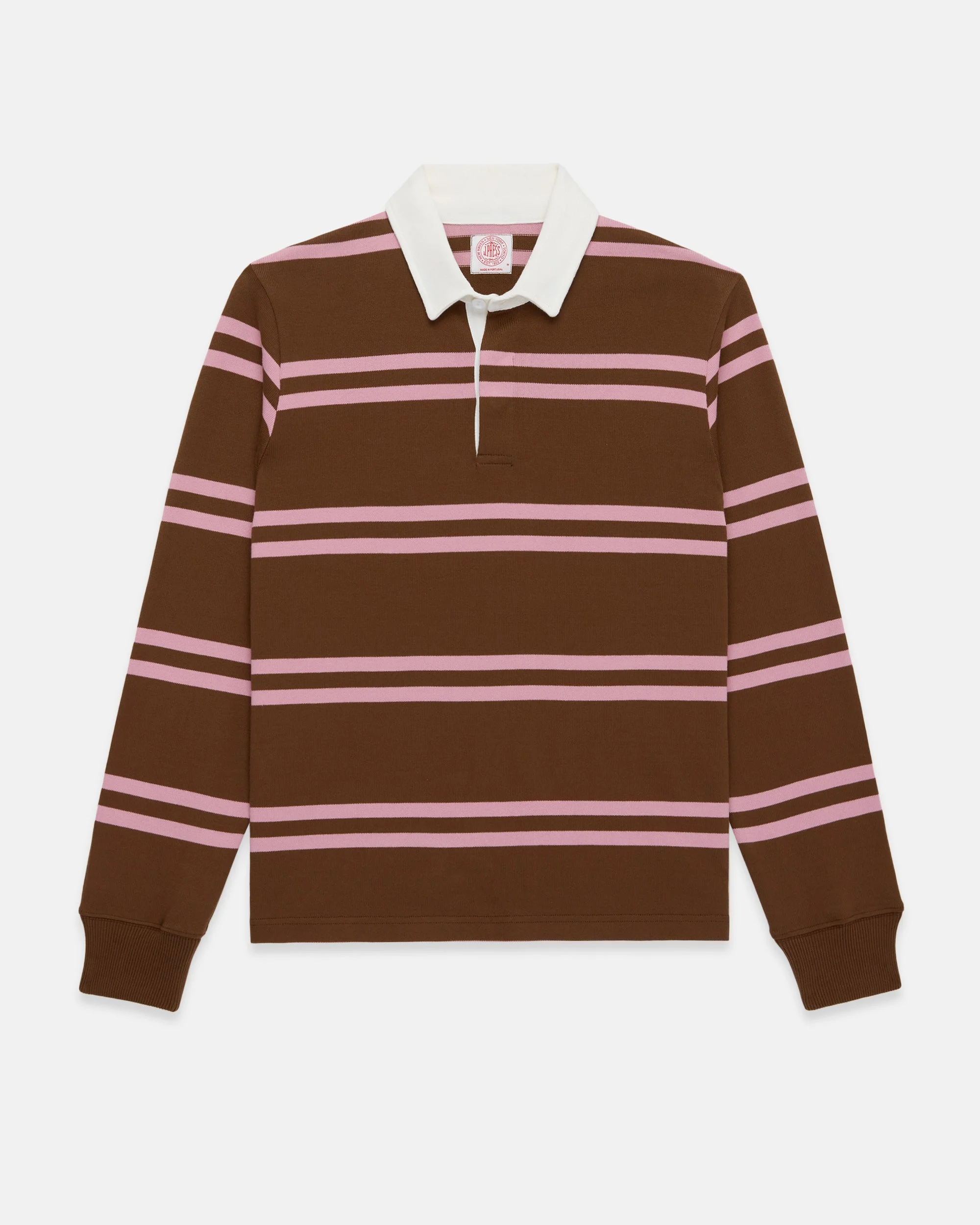 CHURCHILL COLLEGE STRIPE COTTON RUGBY - 1