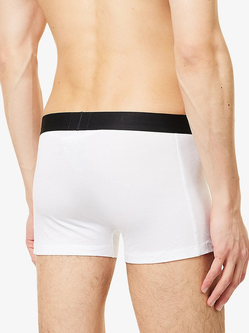 BOSS BOSS ONE x David Beckham Logo-Waistband Pack of Three Stretch-Cotton Trunks outlook