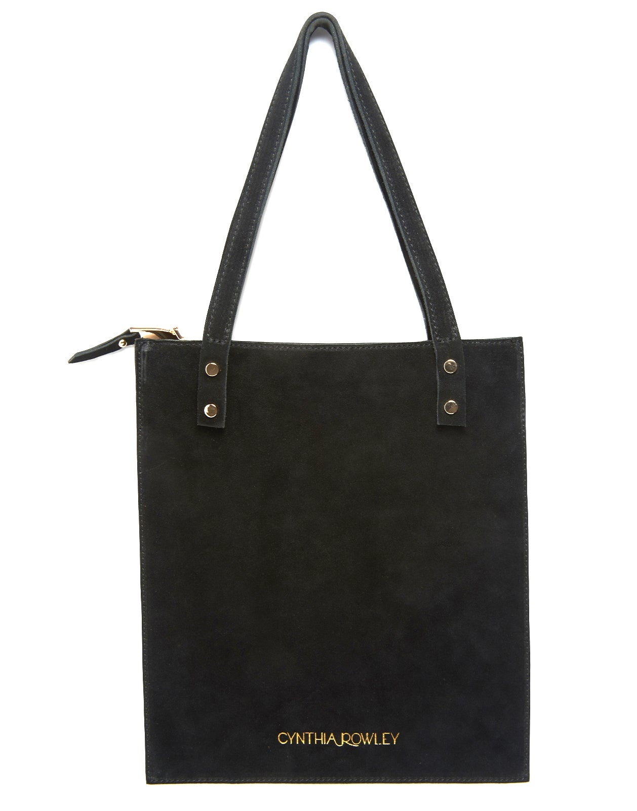 Sleek Suede Tote - 4