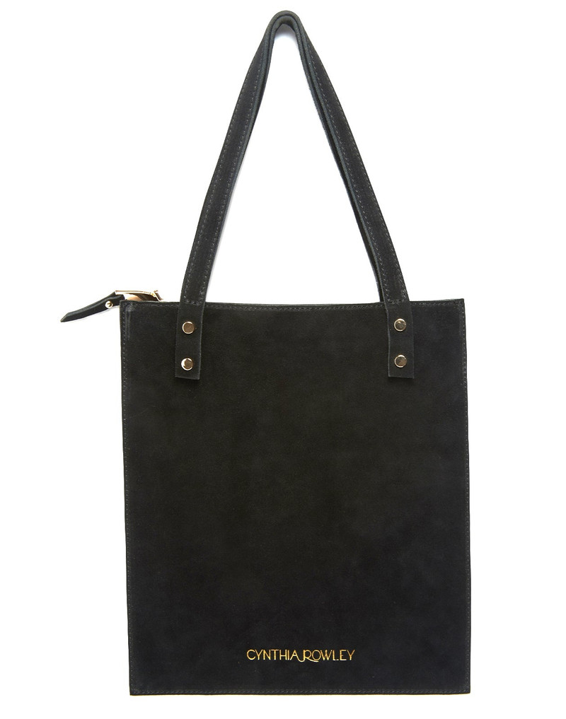 Sleek Suede Tote 4