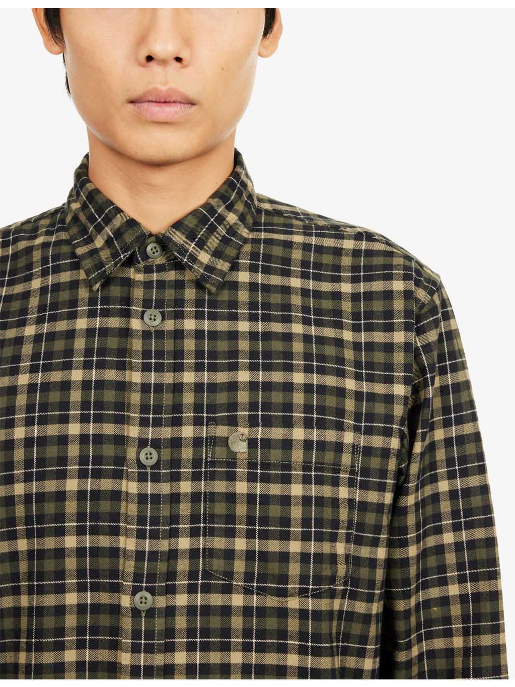 Wildmark Check-Pattern Cotton Shirt - 5