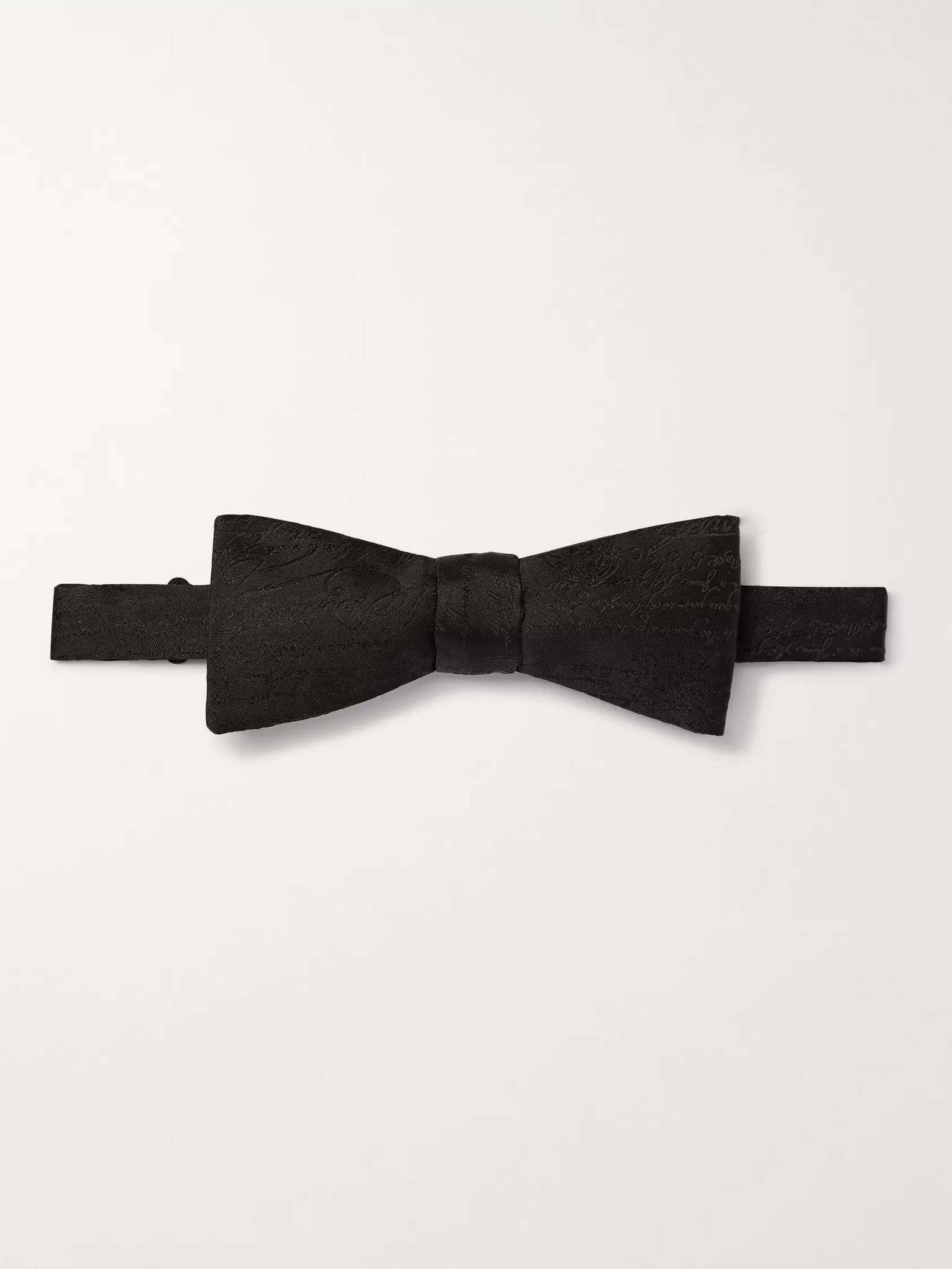 Scritto Pre-Tied Silk-Jacquard Bow Tie - 4