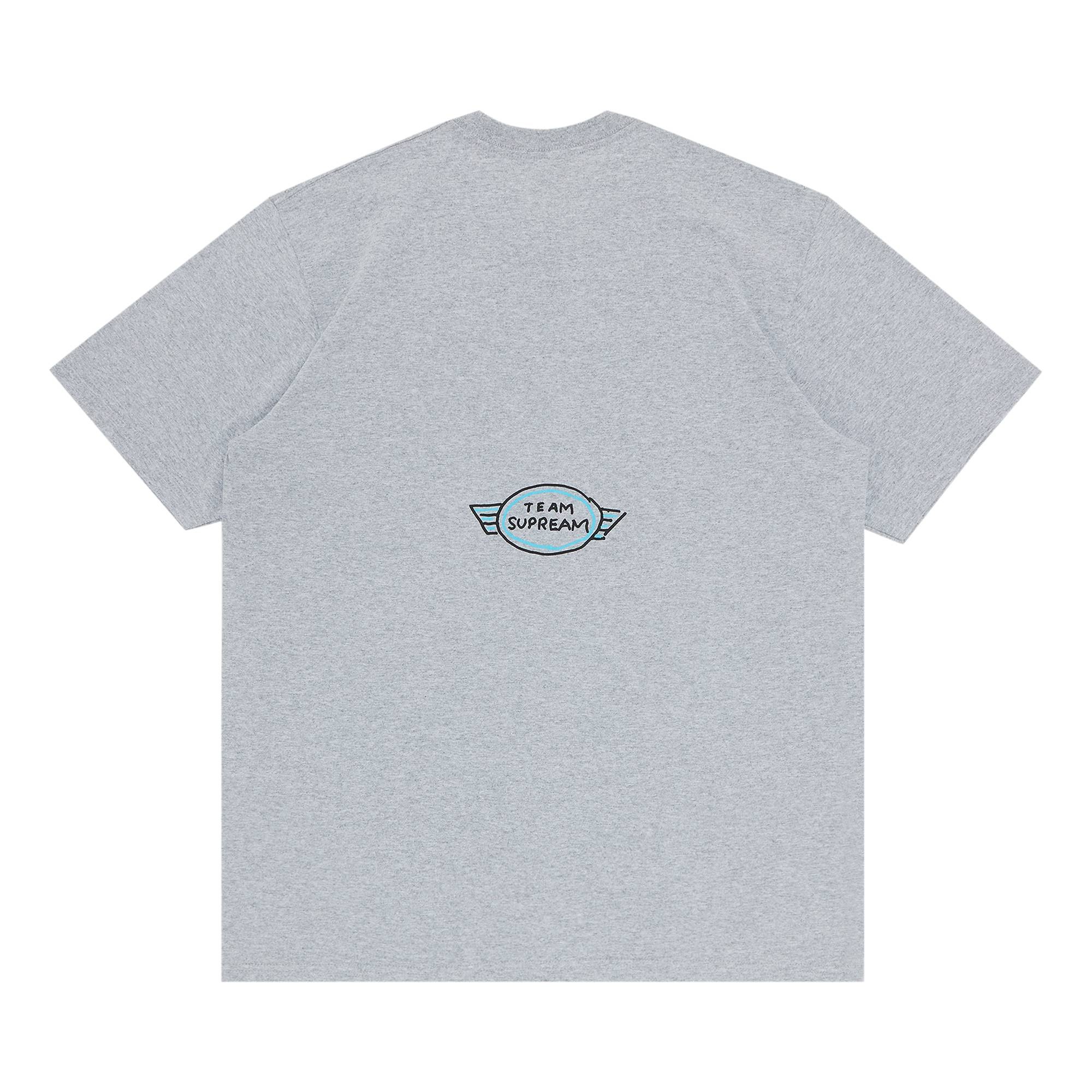 Supreme Gonz Portrait Tee 'Heather Grey' - 2