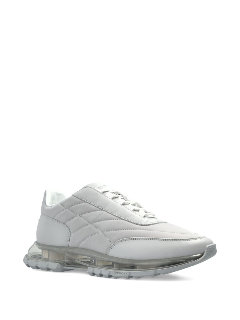 Givenchy quilted translucent-sole sneakers outlook