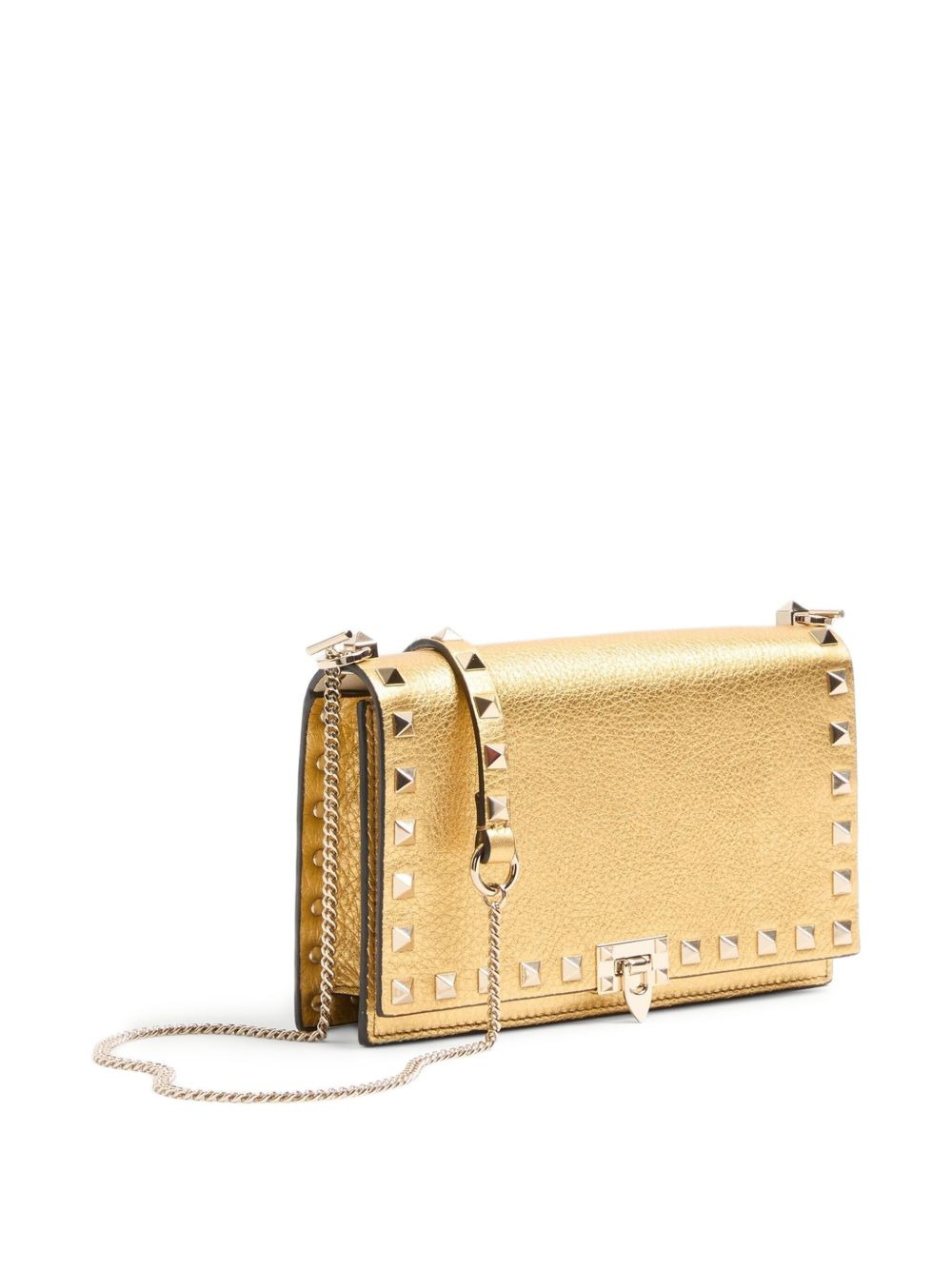 Rockstud leather mini bag - 5