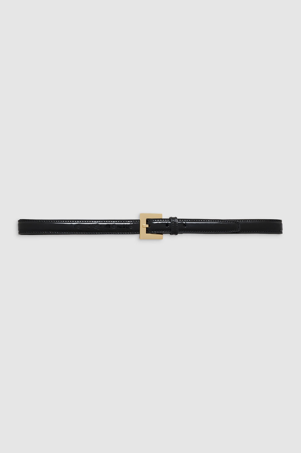 Nicola Belt - Black Patent - 1