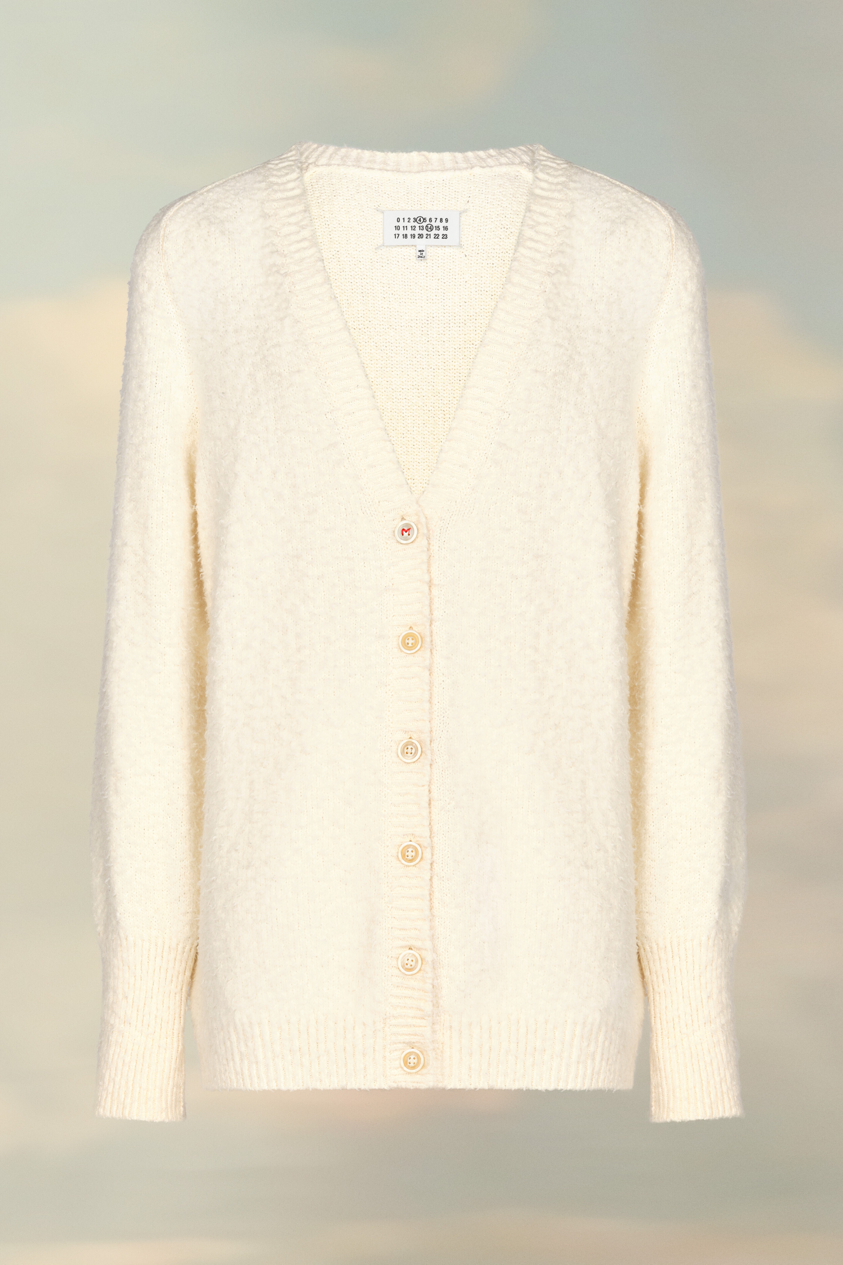 Oversized Piled Cardigan - 1