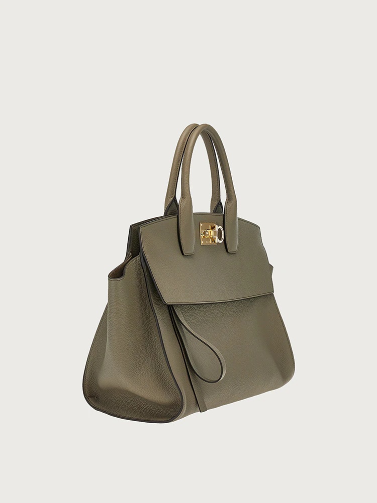 FERRAGAMO STUDIO SOFT BAG (L) - 4