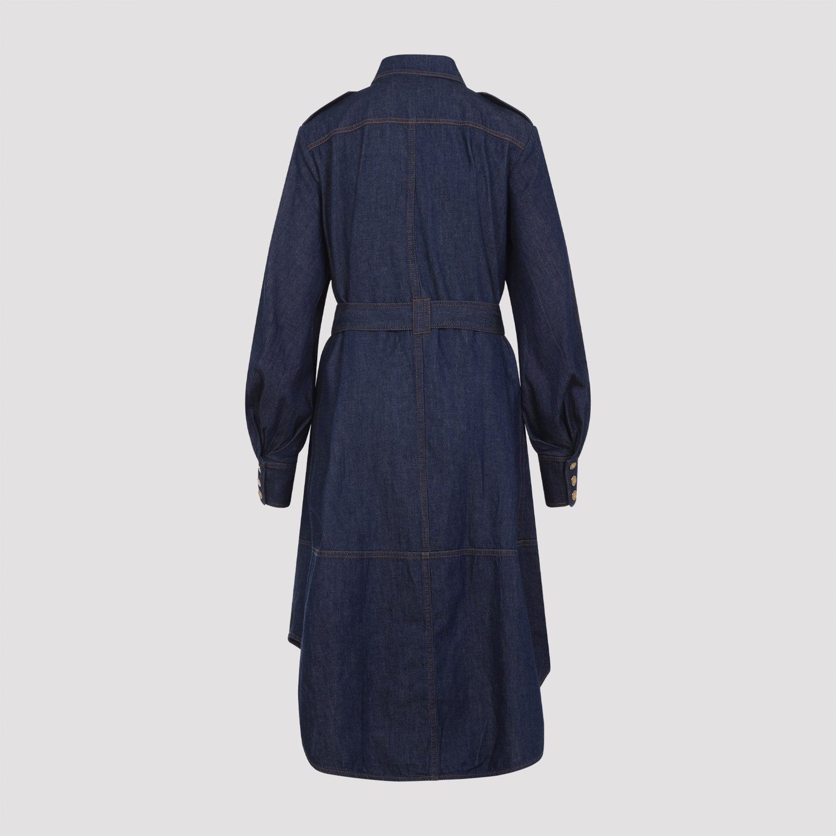 Zimmermann Denim Cargo Mini Dress Women - 2