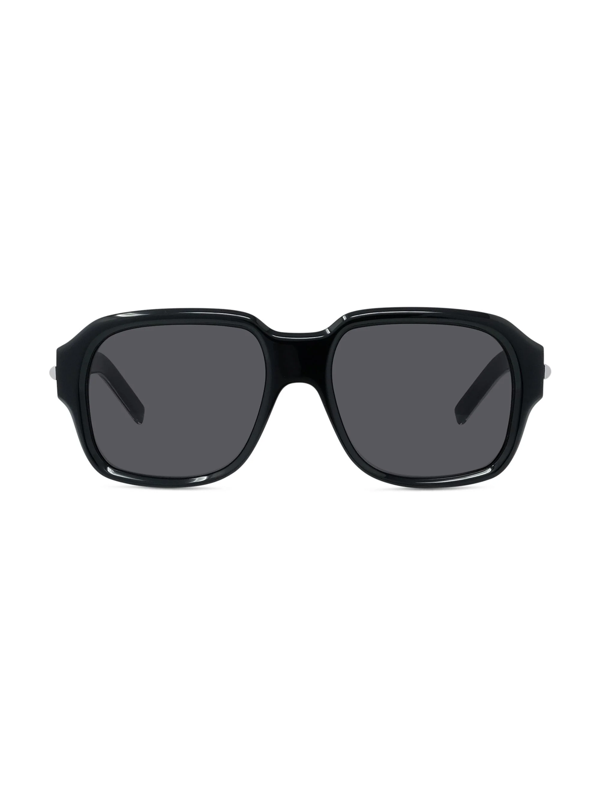 Men's GV One 55MM Geometric Sunglasses - Black - 1