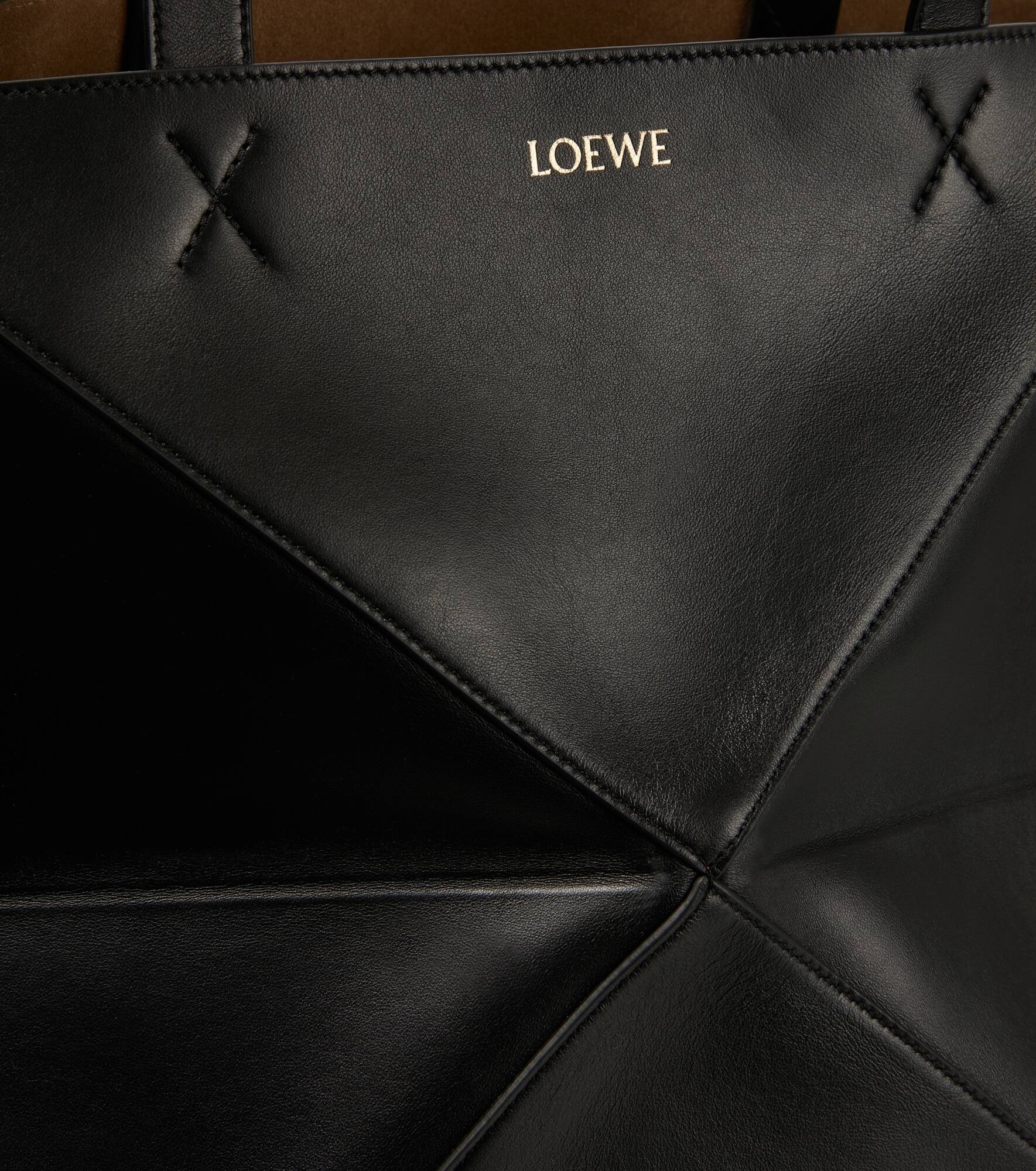 Puzzle Fold XL leather tote bag - 6