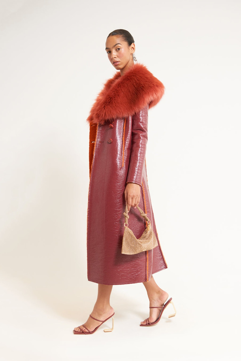 Cult Gaia ELAINE COAT outlook