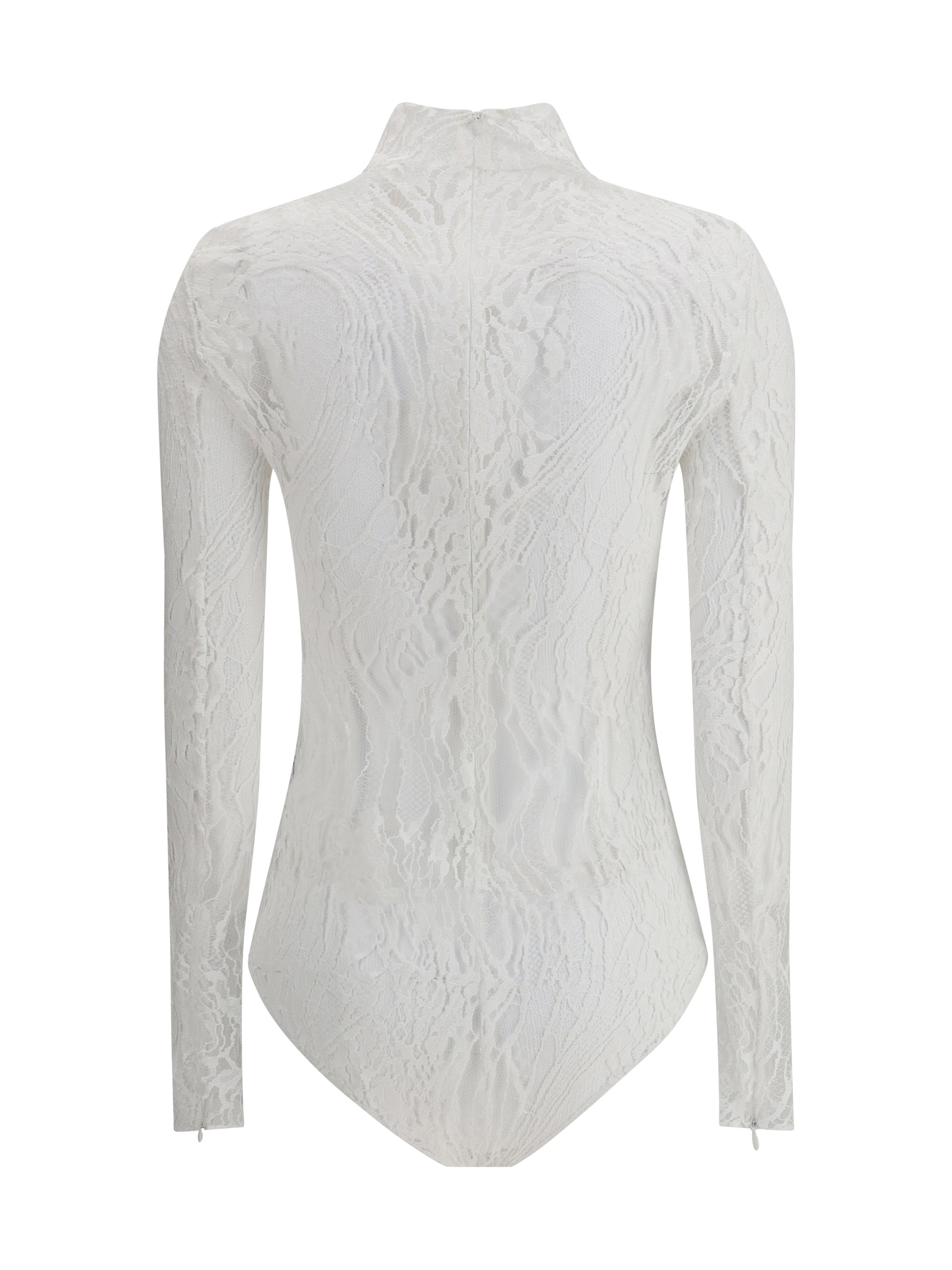 Balmain Women Lace Bodysuit - 2