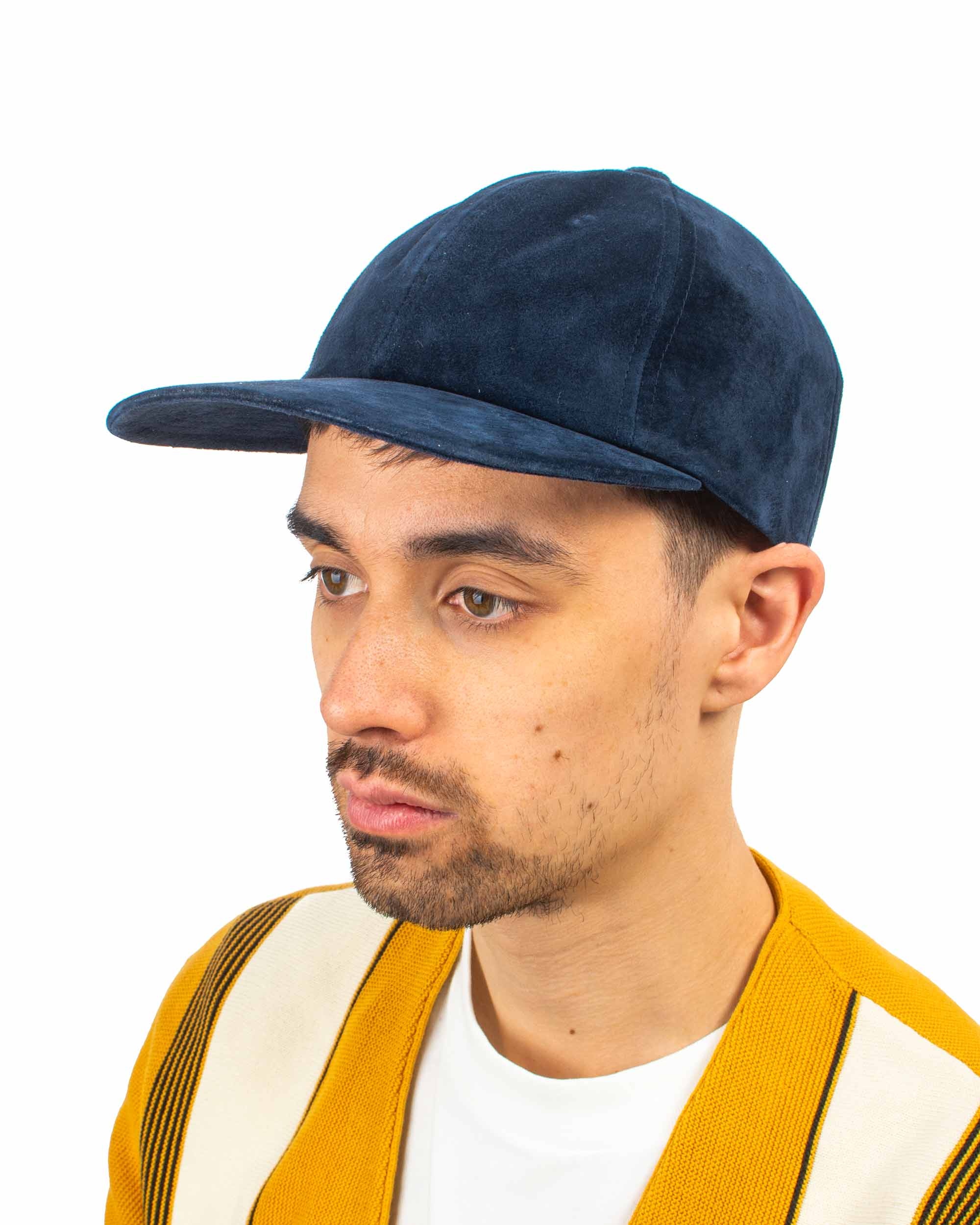 6Panel Suede Navy - 2