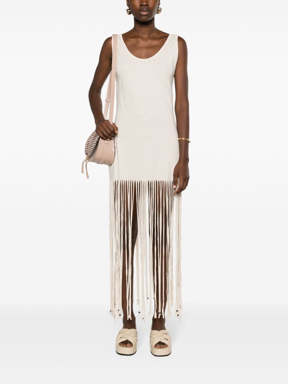Monsoon fringed maxi dress - 2