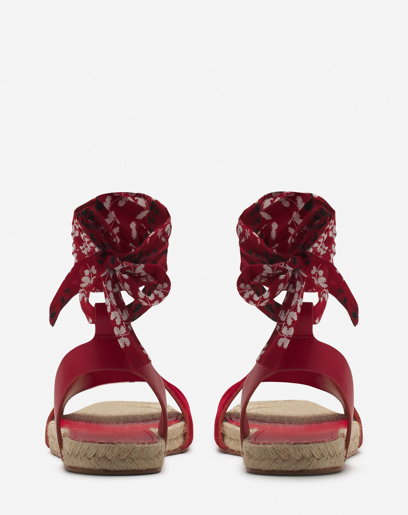 DOMRA FLAT SUEDE SANDALS 5