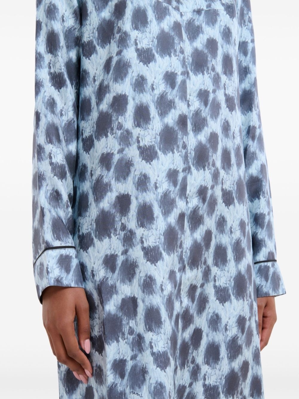 All-over-print dress - 6