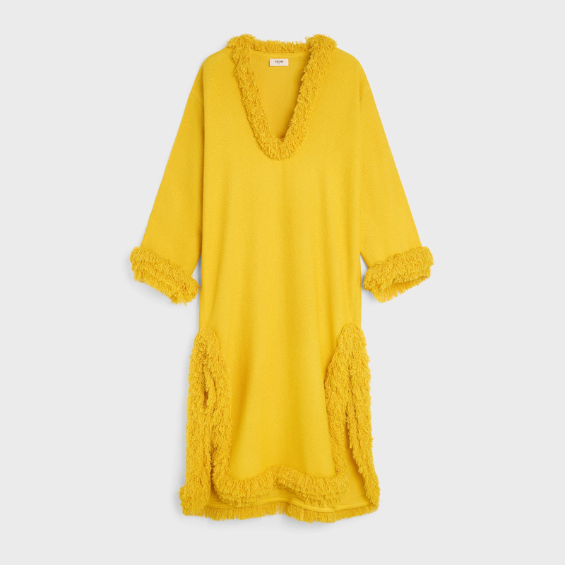 dress IN viscose and wool natté 1