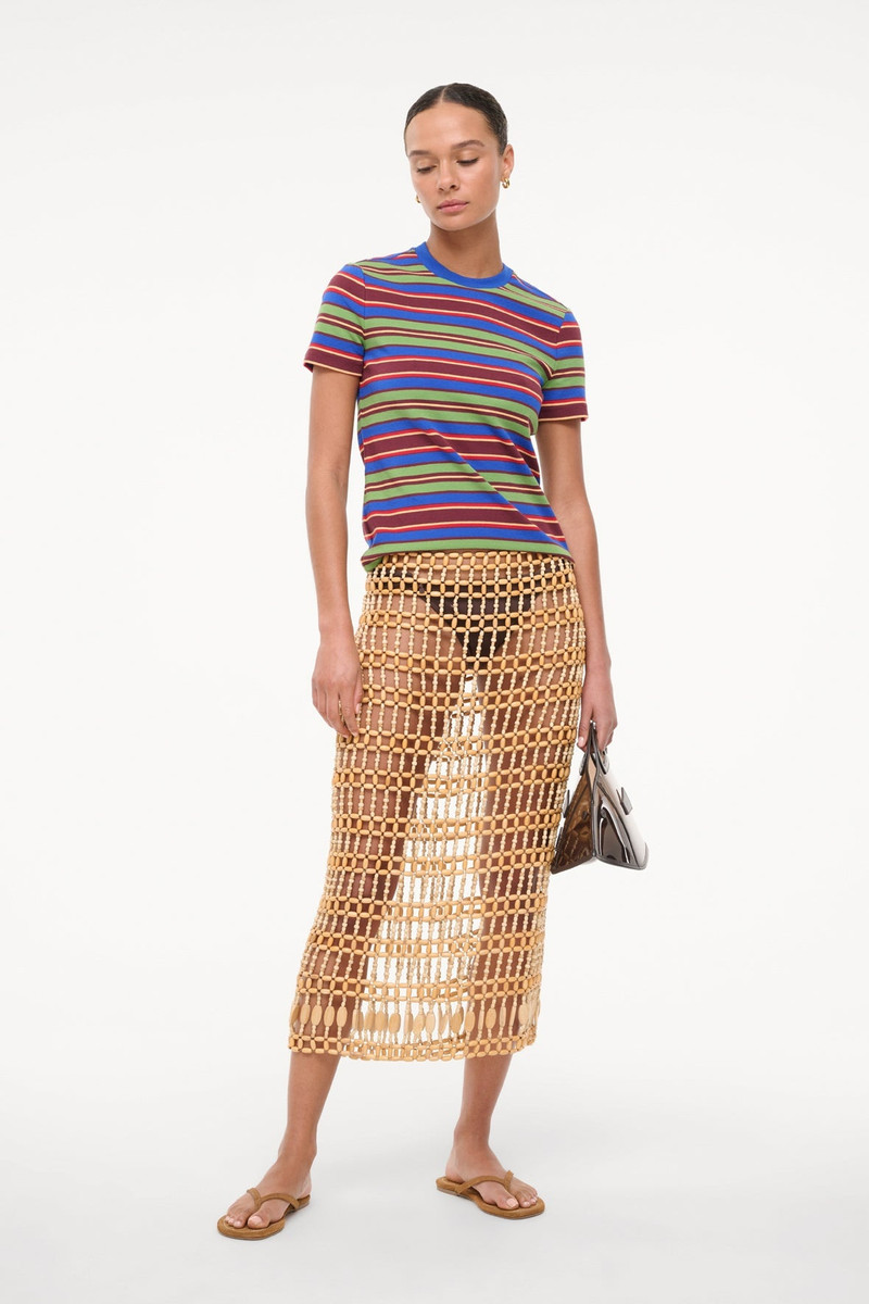 STAUD STAUD ABACO SKIRT NATURAL outlook