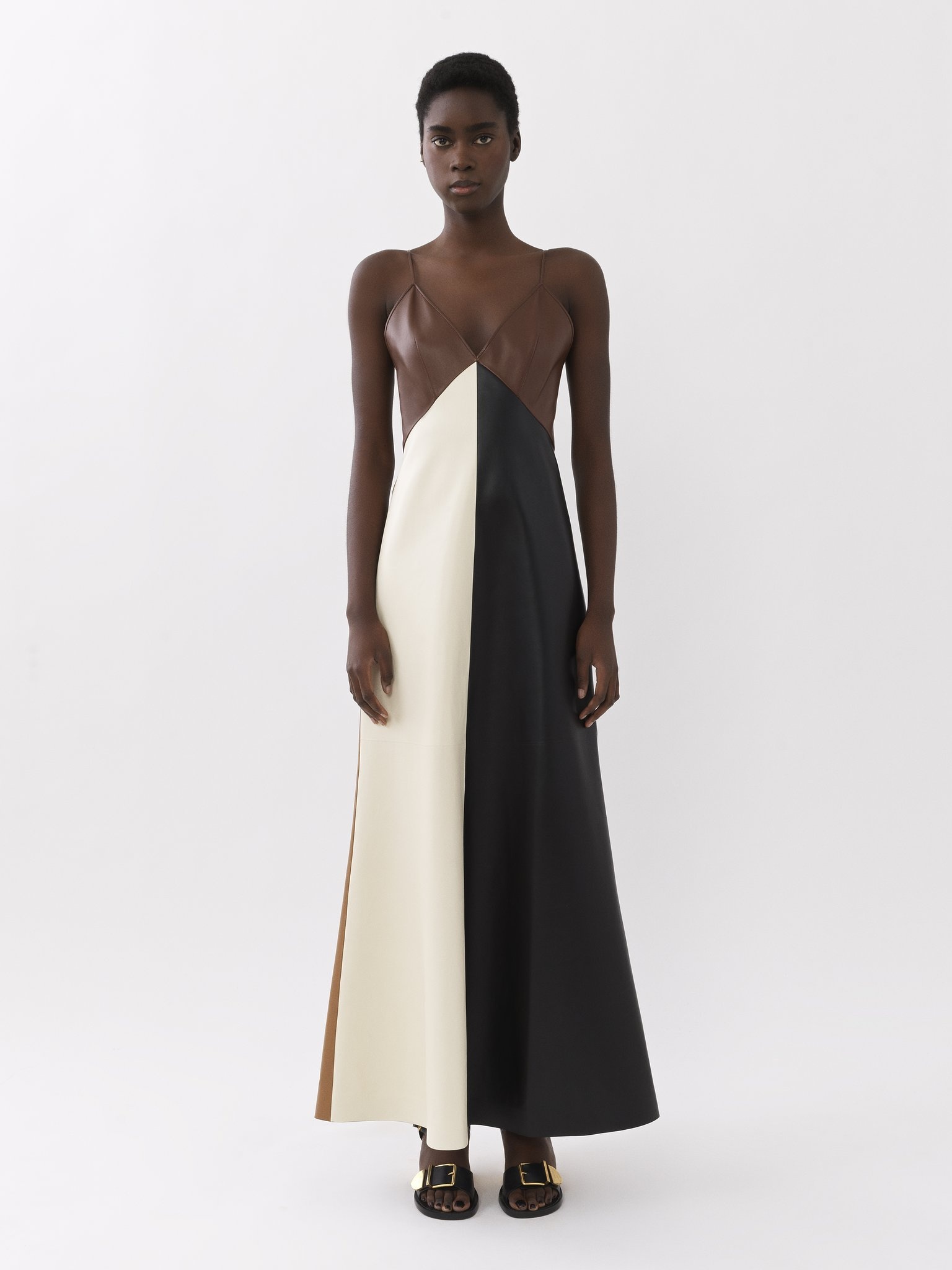 LONG SLEEVELESS DRESS - 2