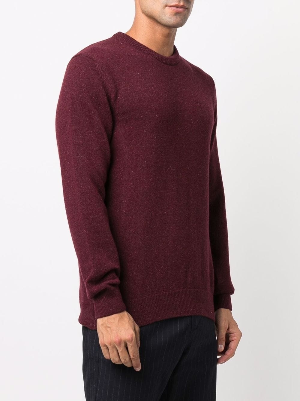 crewneck knitted jumper - 3