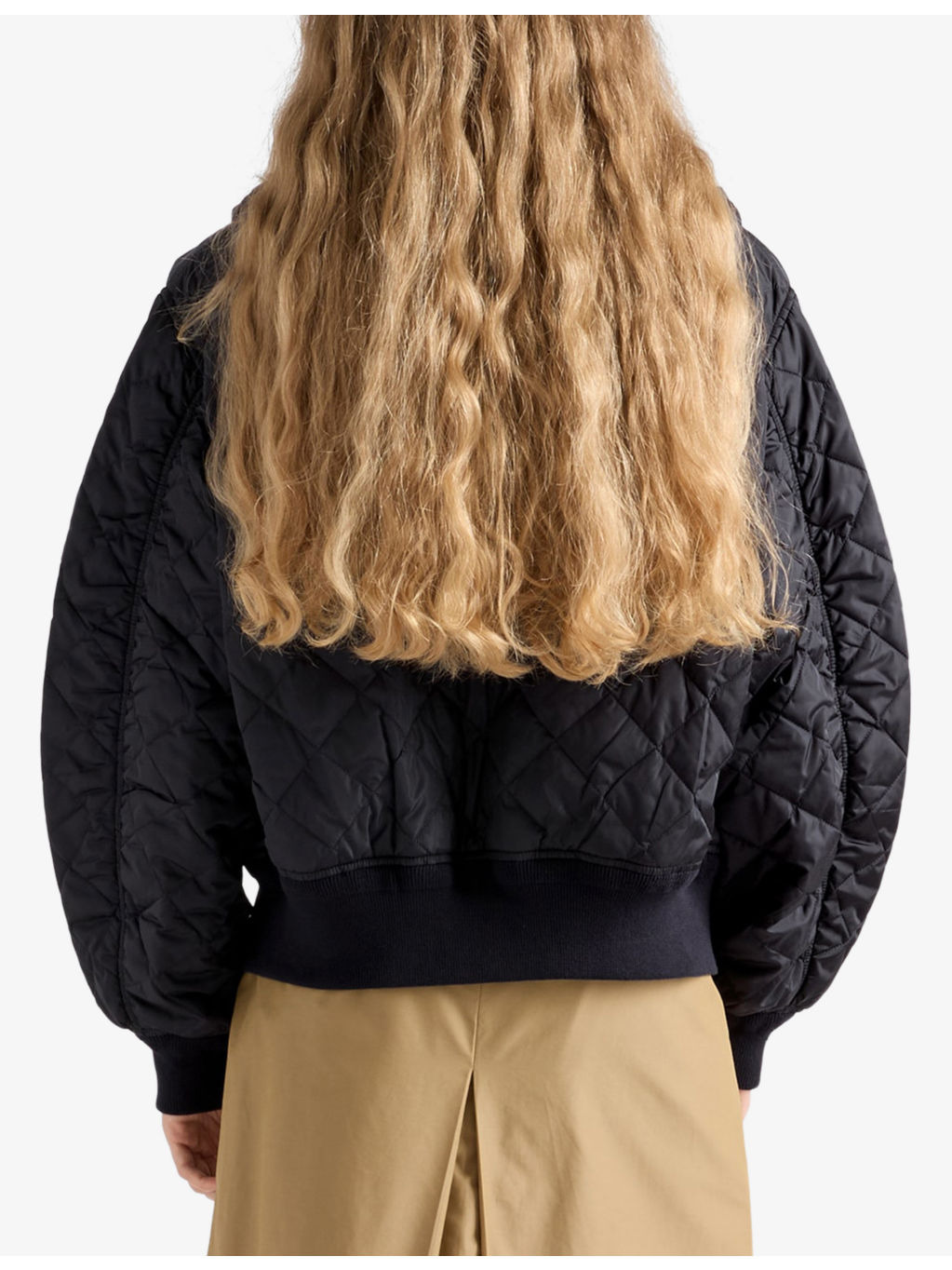 Re Nylon Lightweight Quilted Woven Jacket - 4