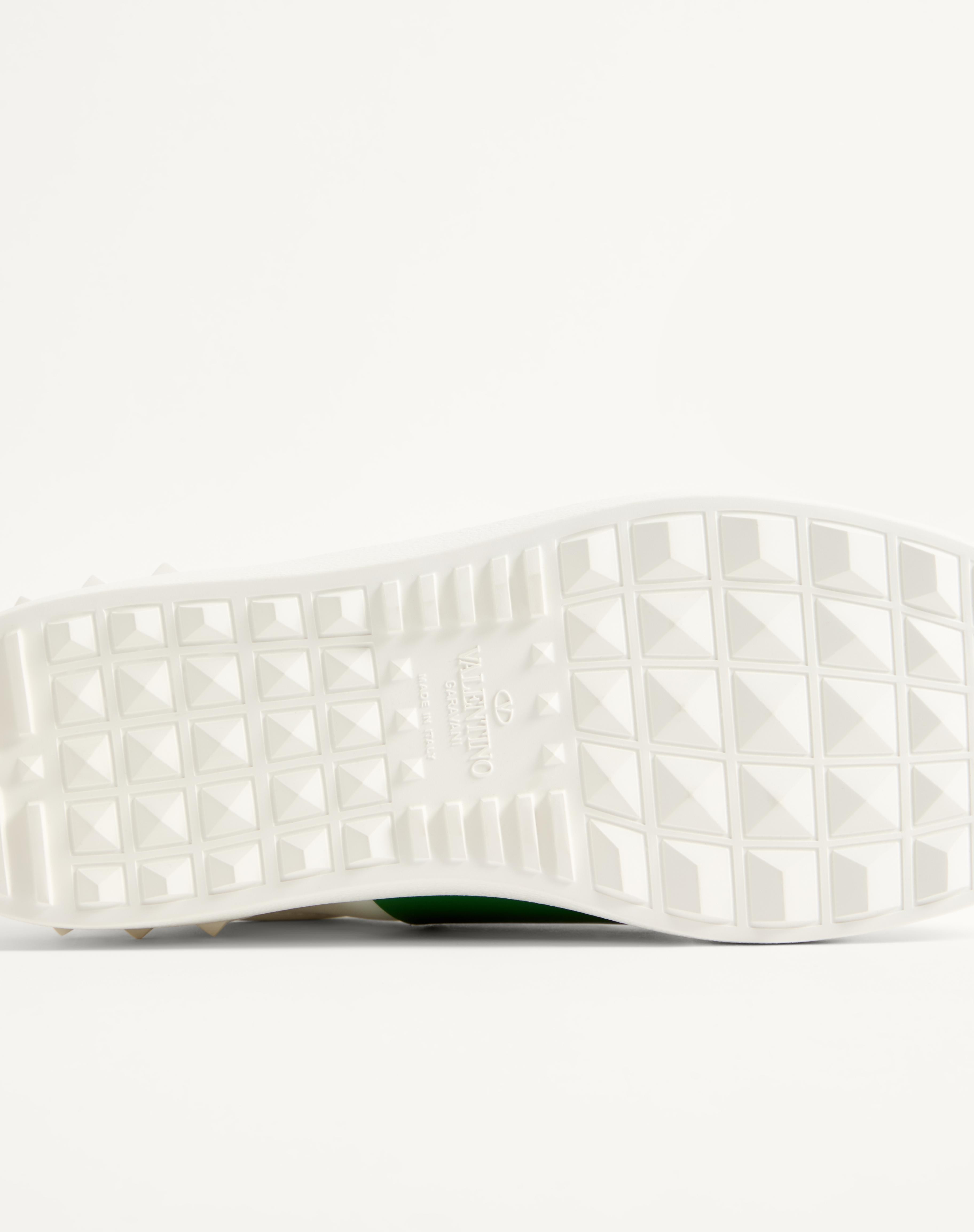 CALFSKIN OPEN SNEAKER - 4