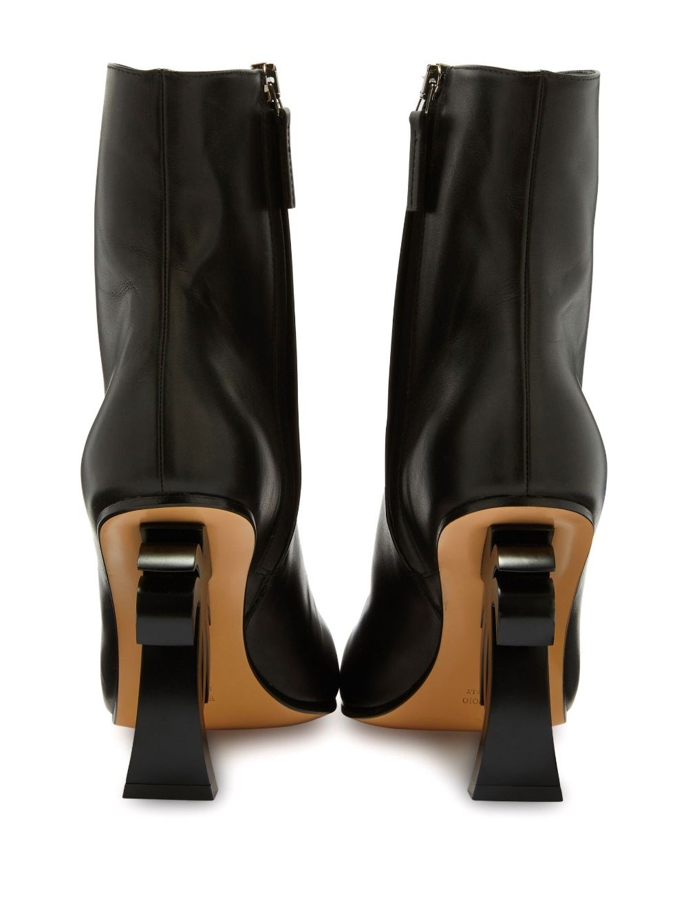Palm-heel 95mm ankle boots - 3