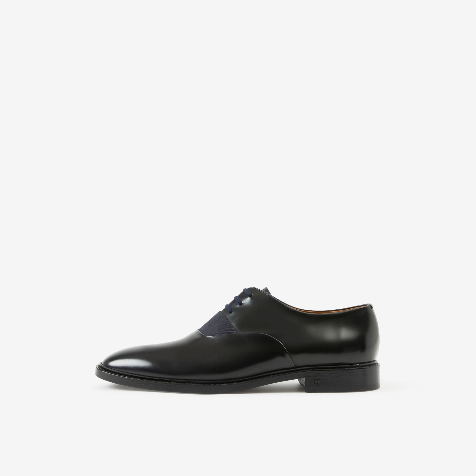 Ribbon Detail Leather Oxford Shoes - 5