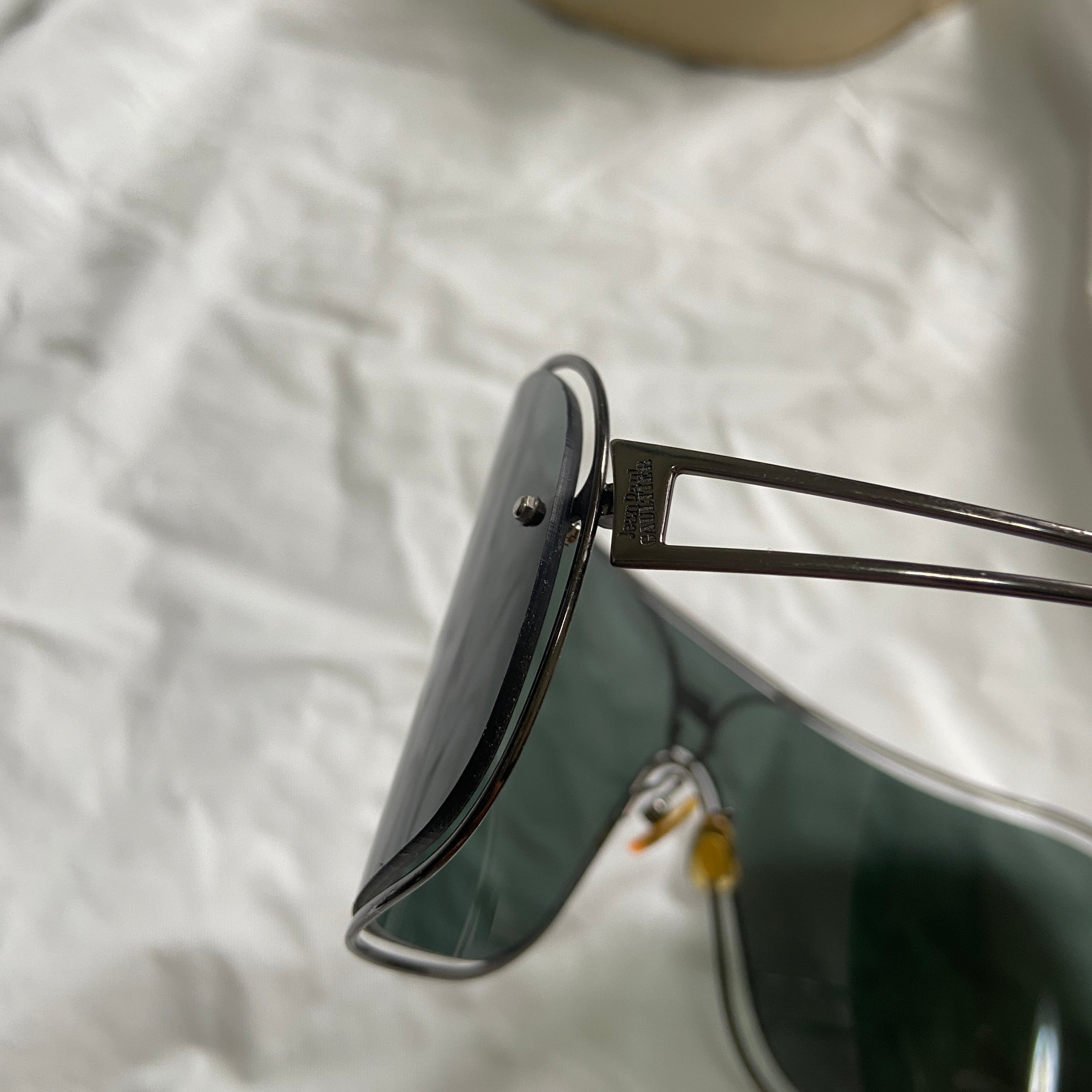Jean paul Gaultier 90s shield sunglasses - 6