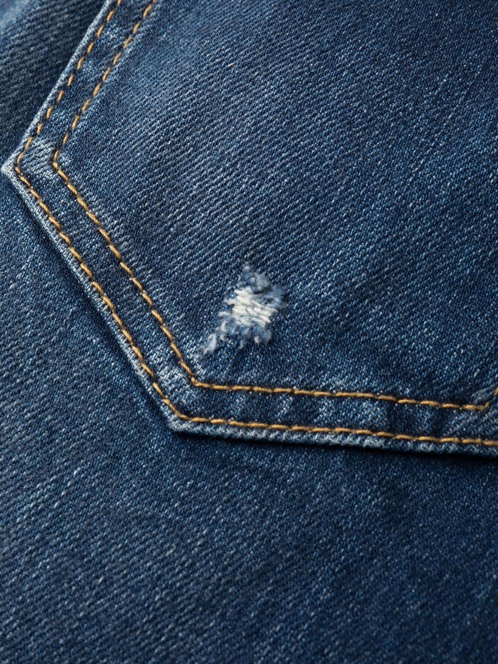 flared denim jeans - 6