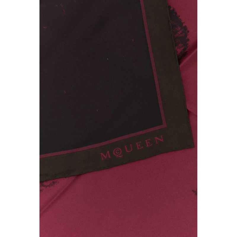 Alexander McQueen TWILL FOULARD SCARF outlook