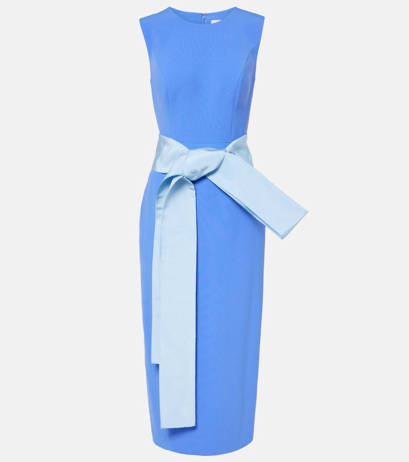 Crêpe cocktail dress - 1