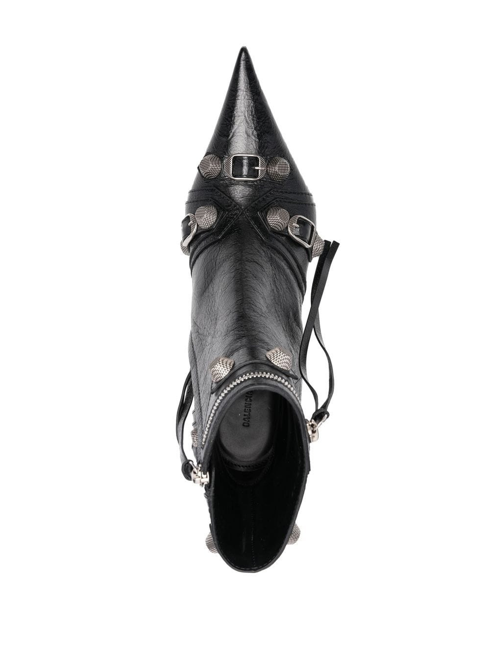 Balenciaga Le Cagole Leather Boots - 4